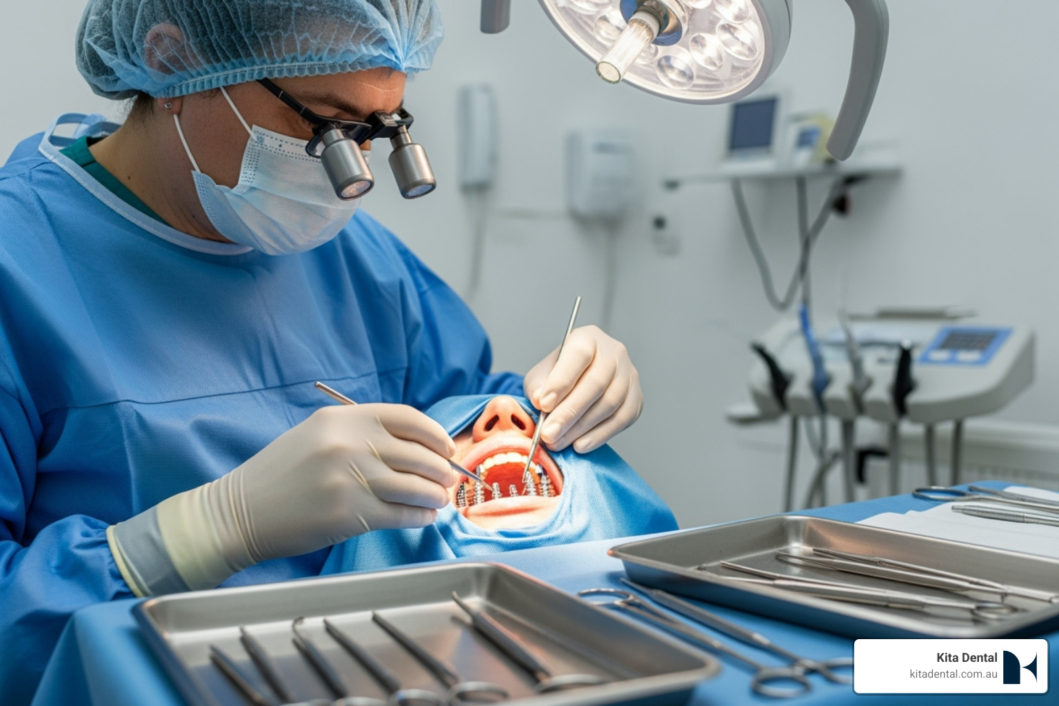 full arch implant surgery